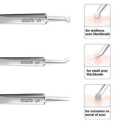 German Ultra-fine No. 5 Cell Pimples Blackhead Clip