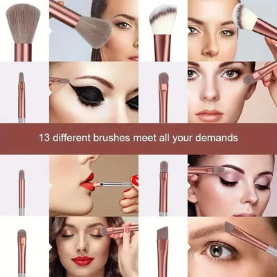 Colorful Makeup Brush Set Eye Shadow Foundation Women's Makeup Brushes